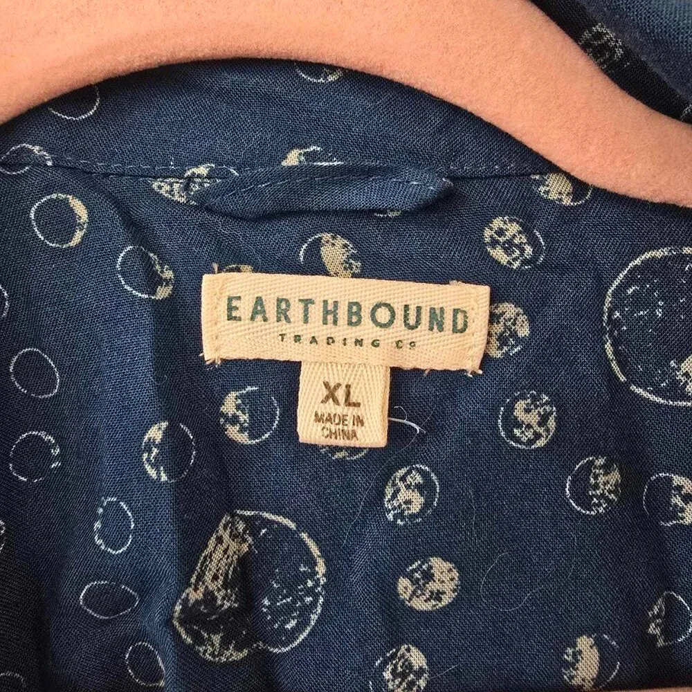 Moon Button Up Camp Shirt - Picture 2 of 4